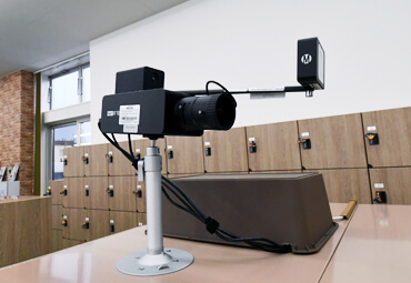 体温検知カメラの設置